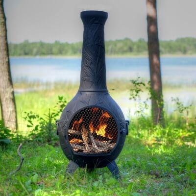 Chiminea Safety Tips Enjoying An Outdoor Fireplace