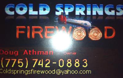 Reno Nv Cold Springs Firewood